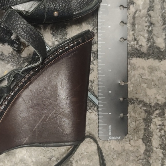 Stuart Weitzman Women's heel pump wedge size 7.5 - Picture 2 of 8